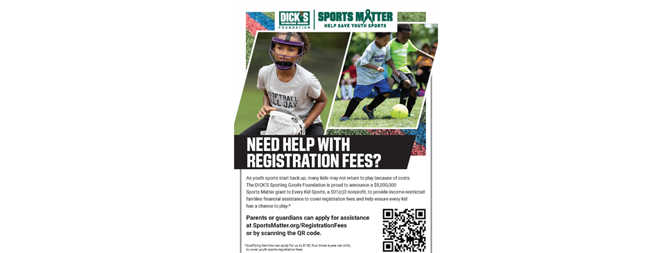 Dick's Sporting Goods Foundation - Help Save Youth Sports
